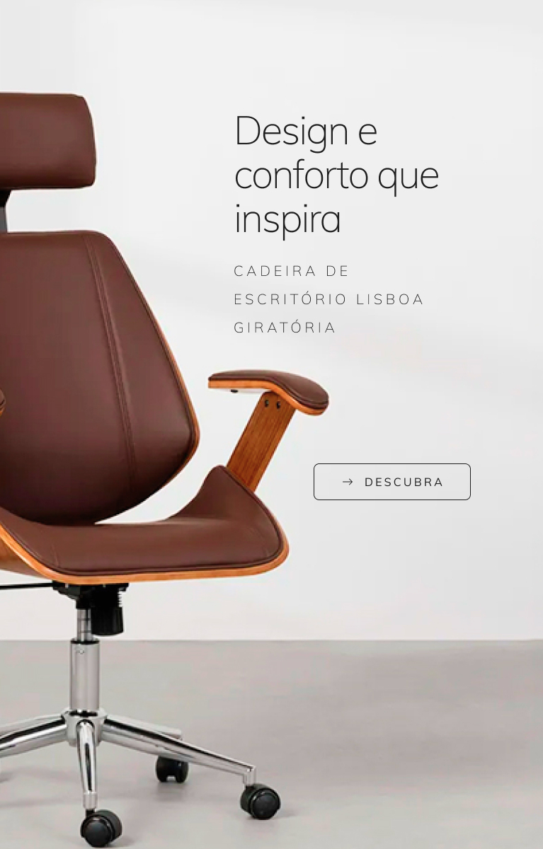 banner Cadeira de Escritório Lisboa Giratória