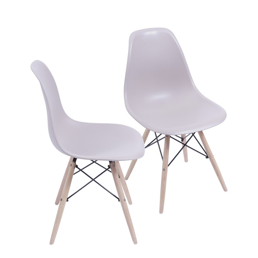 Kit 2 Cadeiras Charles Eames DKR Fendi