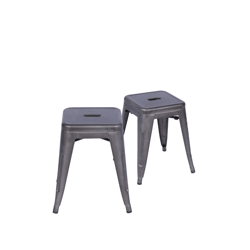 Kit 2 Banquetas Titan baixa Bronze