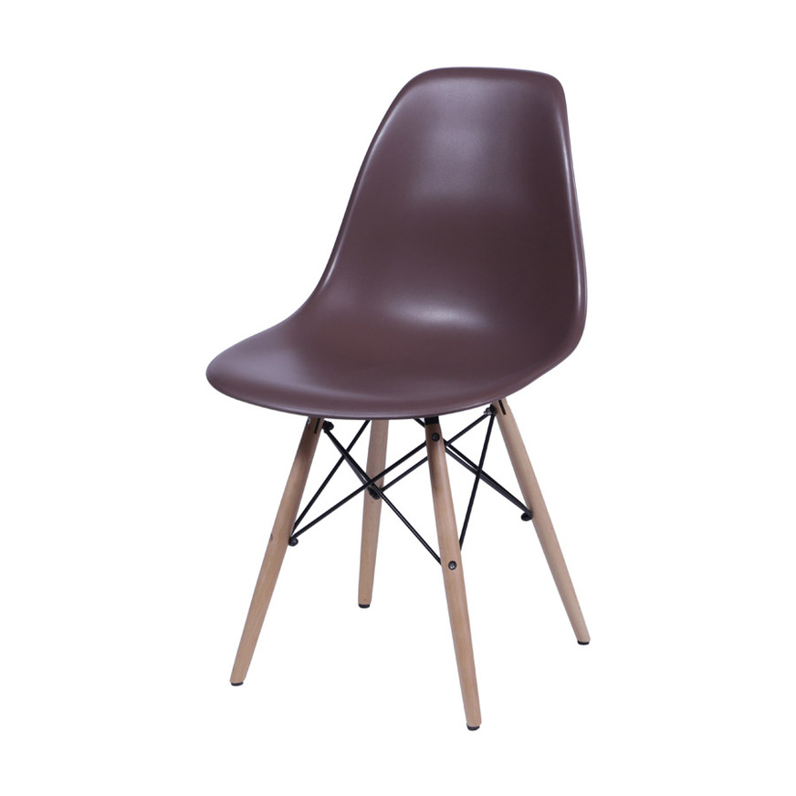 Cadeira Charles Eames DKR base Madeira Cafe