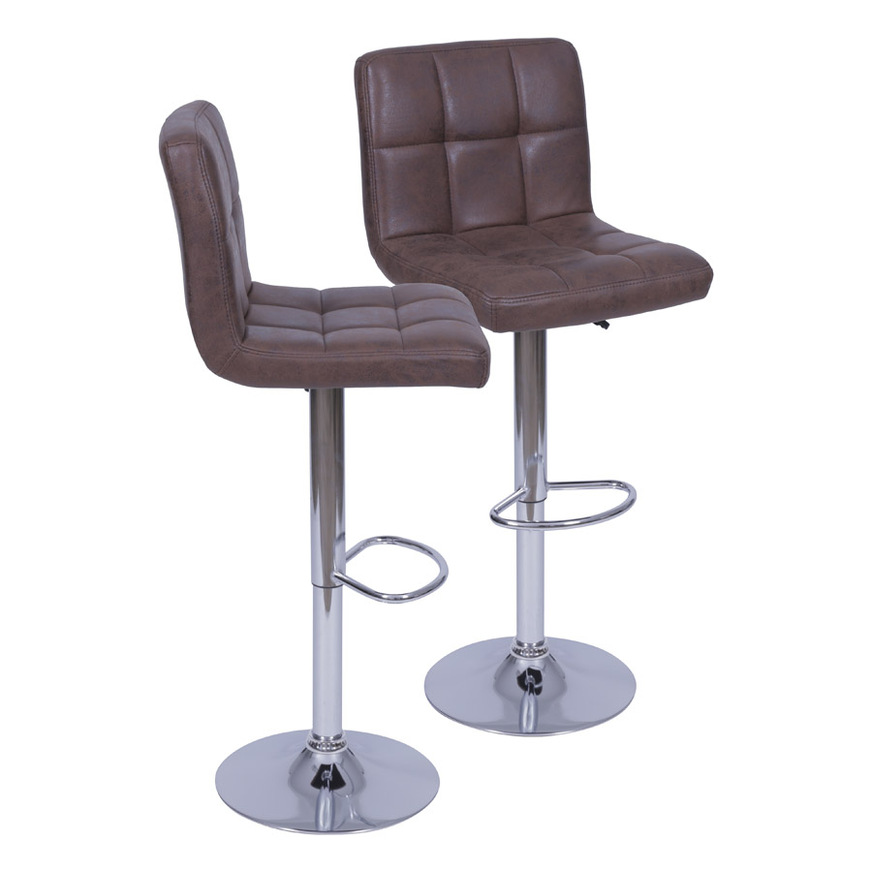 Kit 2 Banquetas Confort Retro cafe