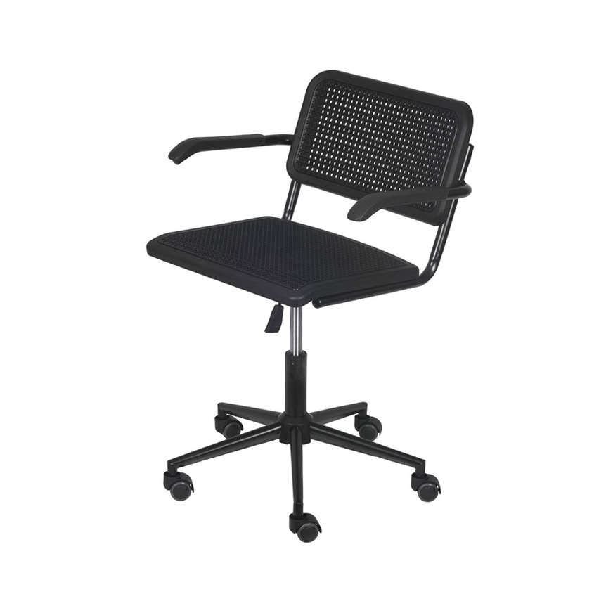 Cesca Office com braço Preta